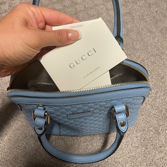 Microguccissima Dome Mini Gucci Bag - Authentic - - Picture 6 of 9